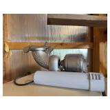 Echols Pat. D. March 24, 1931 St. Louis Mo. U.S.A. Electric Ice Shaver with General Electric Motor