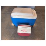 Igloo Wheelie Cool 42 and Little Playmate Coolers Lot of 2