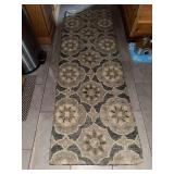 Katie Collection Hand-Woven Wool Pile Area Rug Runner 2.3 x 7.0