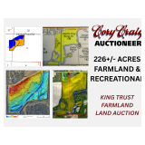 226+/- Acres Farmland & Recreational