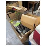 Mixed Lot of Electronics, Decor, and Household Goods