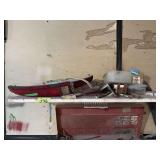 Automotive Tail Lights and Shop Tools Assortment Lot