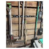 Assorted Hand Tools and Garden Implements Lot