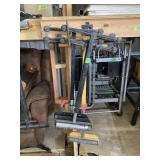 Adjustable Metal Roller Stands and Material Support Brackets