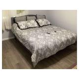 Sealy Posturepedic Adjustable Mattress with Headboard and Remotes