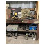 Assorted Automotive Parts, Hardware, and Storage Containers Lot