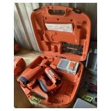 Paslode Cordless Finish Nailer in Storage Case with Nails and Manual