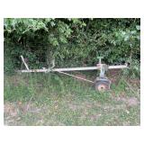 Single Axle Small Boat Trailer
