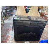 Electric Fireplace Insert with Polk Remote Control