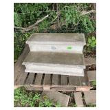 Two-Step Concrete Block Stoop or Mount