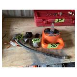 Keson Little Giant Chalk Line Reel and Associated Tool Accessories
