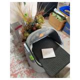 FeelNeedy 4075B Automatic Self-Cleaning Cat Litter Box with Mat and Manual