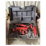 Red Hydraulic Port-a-Power Kit in Molded Case