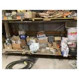 Assorted Hardware, Fasteners, and Building Materials Lot