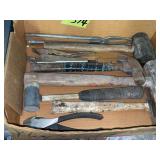 Assorted Hand Tools and Hammers Lot