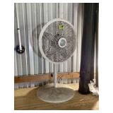 Lasko White Pedestal Floor Fan