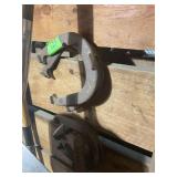 Set of Cast Metal Horseshoes