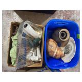 Mixed Lot of Ceramic Collectibles, Kitchenware, and Household Items