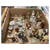 Assorted Porcelain Figurines and Decorative Tableware Lot