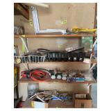 Assorted Lot of Shop Hardware, Hoses, and 3M Steri-Strips