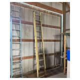 Green Bull Extension Ladder