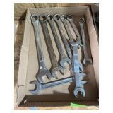 Assorted Combination Wrenches Including Delta, SK Tools, and Craftsman