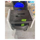 Lot of Two Plastic Step Stools