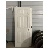 White Six-Panel Interior Door