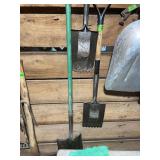 Assorted Garden Shovels and Edging Tools Lot