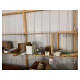 Assorted Hardware, Electrical Supplies, and Building Materials Lot