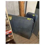 Folding Table with Four Chairs Set