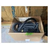 Black Expandable Garden Hose with Brass Fittings in Box