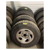 Goodyear LT245/75R16 Tire with Steel Wheel