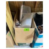 Bunn Measuring Funnels, Condiment Dispenser, and Plastic Container Lot