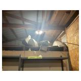 Lot of Assorted Loft Contents Including Storage Bins and Miscellaneous Items