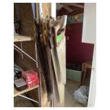 Collection of Hand Saws with Wooden Handles