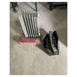 Performax Mini Circular Saw, Metal Toolbox, and Oil-Filled Space Heater Lot