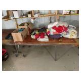 Assorted Household Goods, Linens, and Personal Floatation Devices Lot
