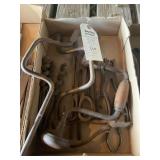 Assorted Hand Braces and Woodworking Tools Box Lot