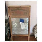 National Washboard Co. No. 862 Wooden Washboard