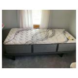 Adjustable XL Twin Bed with Mattress and Remote Control