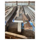 Assorted Wood Planks and Lumber Lot