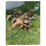 Assorted Metal Tricycles and Riding Toys Lot