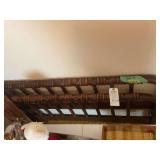 Wooden Spindle Headboard and Footboard Set