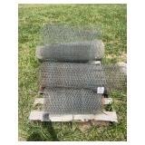 Rolls of chicken Wire