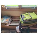 Kitchen and Baking Lot with Wilton Cake Decorating Book and Cookbooks
