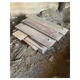 Assorted Wood Boards and Planks Stack