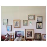 Lot of Framed Religious Artwork and Prints