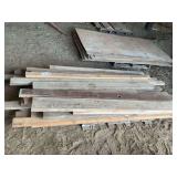 Assorted Wood Boards and Plywood Sheets Lot
