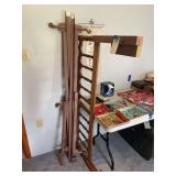 Wooden Quilt Display Rack